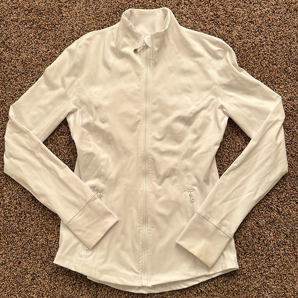 slim full zip jacket